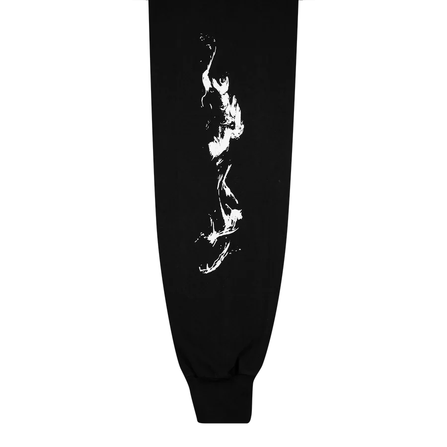 Poppy 'They're All Around Us' Long Sleeve Shirt Black