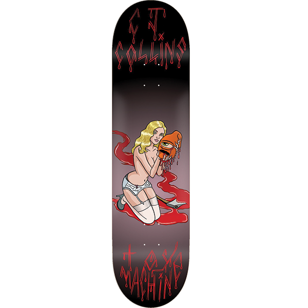 Toy Machine CJ Collins Seductress Deck - 8.5ƒ??