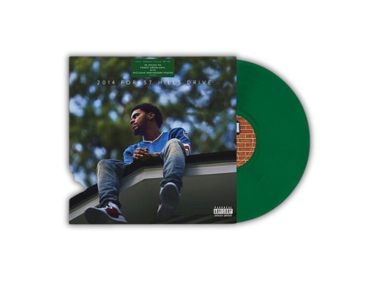 J. Cole - 2014 Forest Hills Drive (Limited Edition Green Colored Vinyl) Vinyl Record