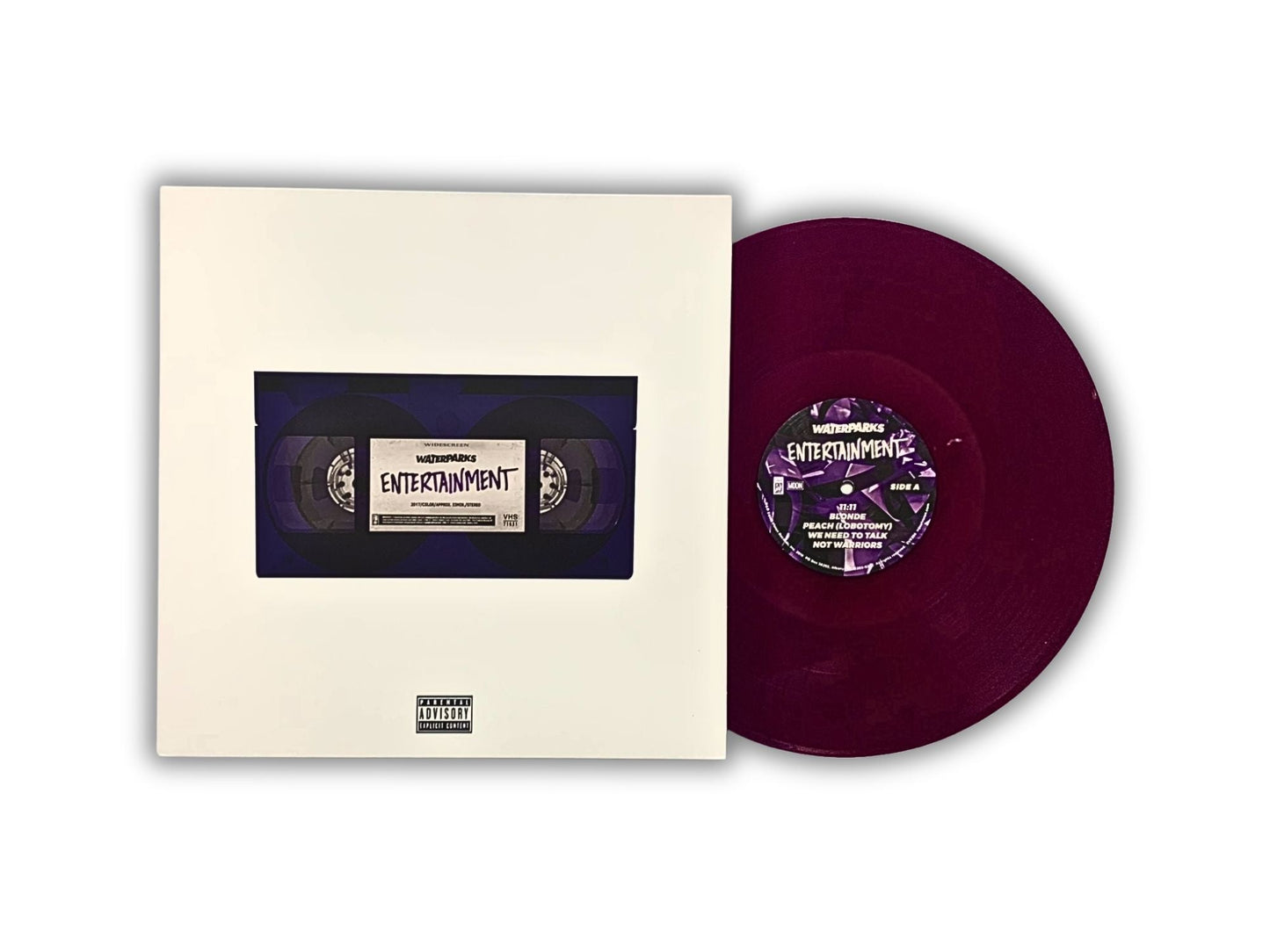 Waterparks - Entertainment (Limited Edition Transparent Eggplant Colored Vinyl) Vinyl Record