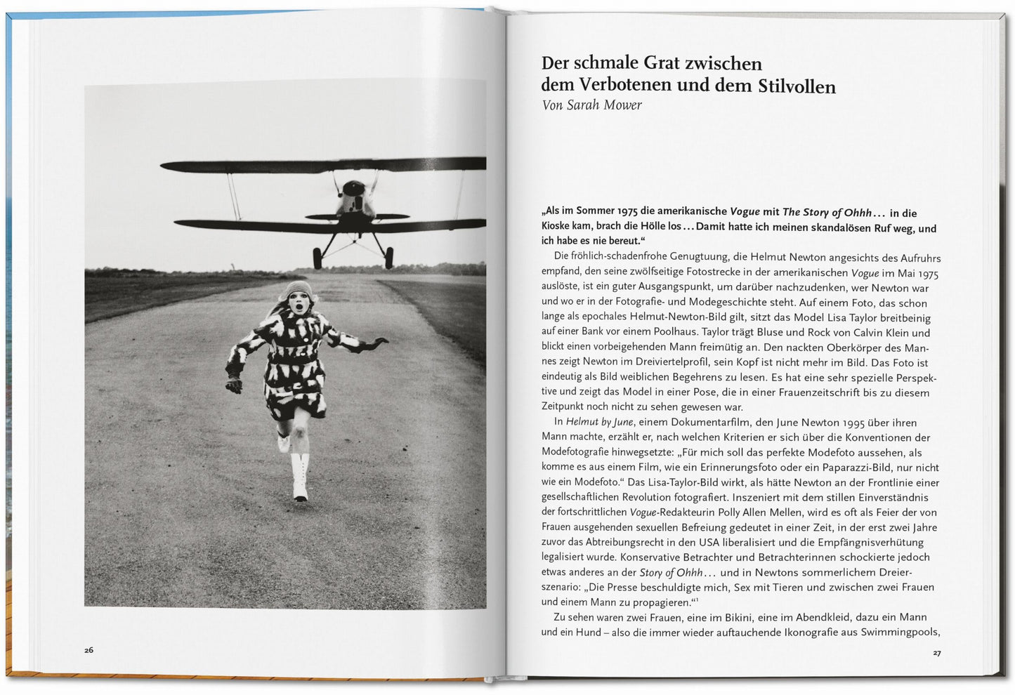 Helmut Newton (German, French, English) Book