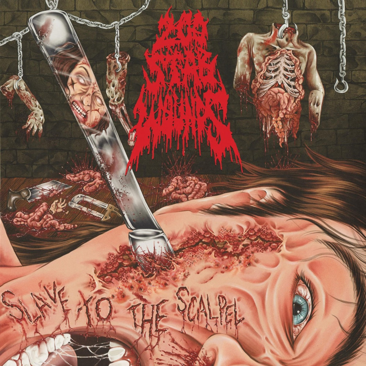 Slave To The Scalpel (Clear W/ Blue Colored Vinyl) Vinyl Record