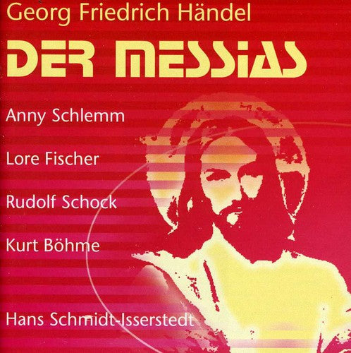 the album cover for Handel / Schlemm / Fischer / Schock / Bohme - Der Messias