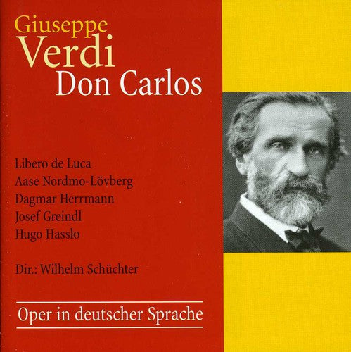 Verdi / Greindl / Nordmo-lovberg / De Luca - Don Carlos - Music CD