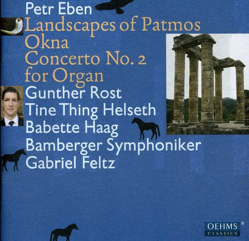 the album cover for Gunther Rost - Okna: Landscapes of Patmos Cto No. 2 for Organ