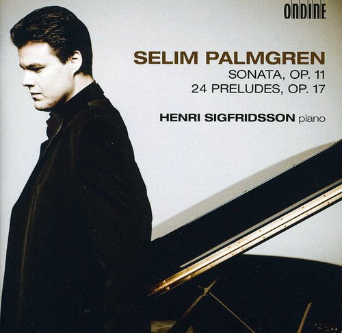 the album cover for Palmgren / Sigfridsson - Palmgren Piano Works