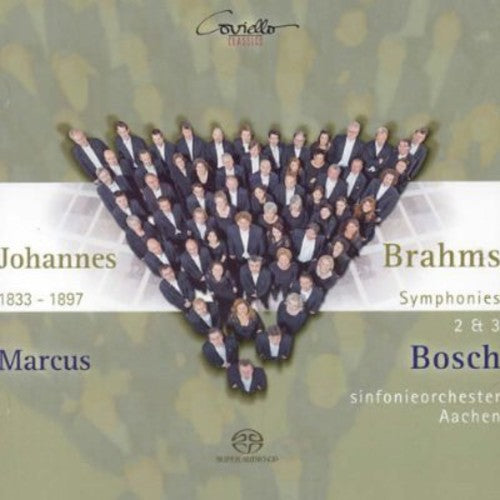 the album cover for Marcus Bosch - Symphonies 2 & 3