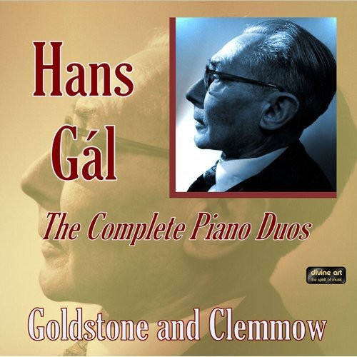the album cover for Goldstone - Complete Piano Duos