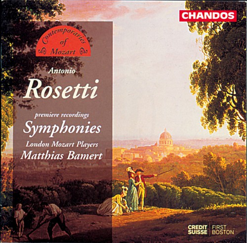 the album cover for Matthias Bamert - Symphonies