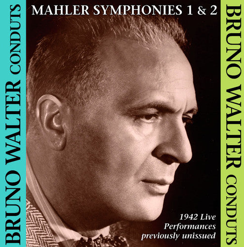 Mahler / Walter / Conner / Paulee - Bruno Walter Conducts Mahler Sym Nos. 1 & 2 - Music CD