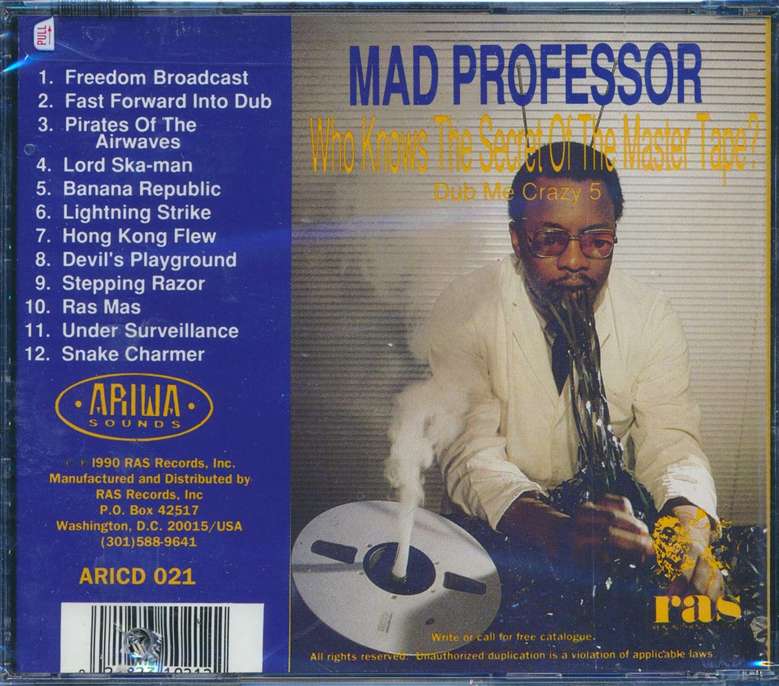 Mad Professor - Dub Me Crazy 5: Who Knows Secret Of The Master Tape (marked/ltd stock) Music CD