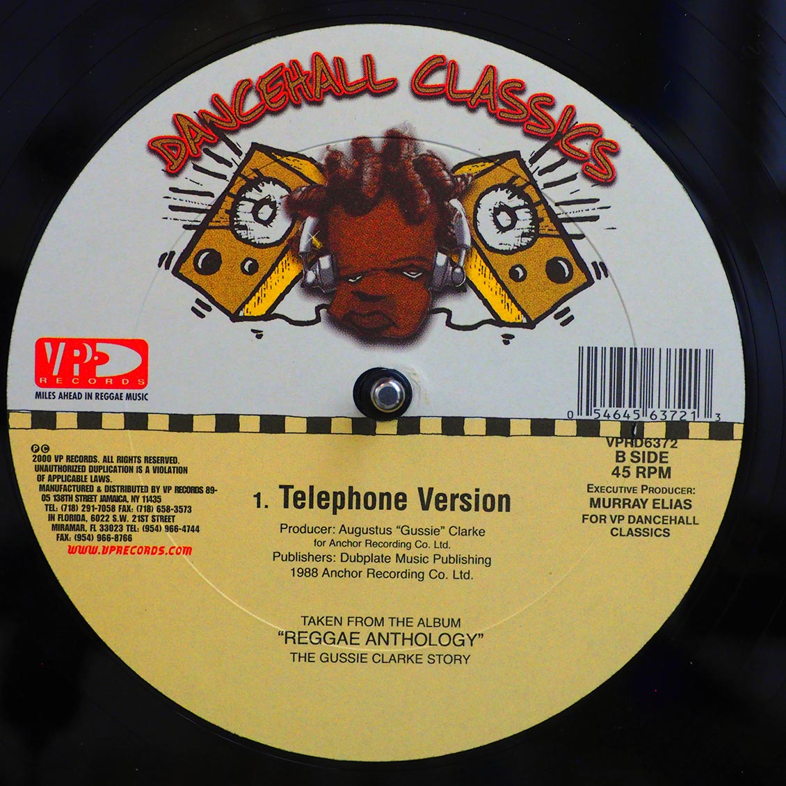 JC Lodge - Telephone Love / Version (rhythm: "Telephone Love") 12" Vinyl Record