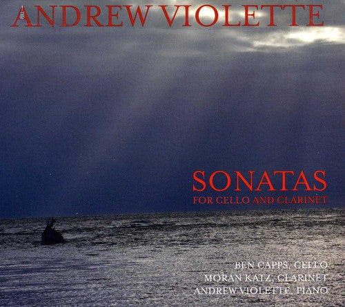 the album cover for Moran Katz - Sonatas for Cello & Clarinet