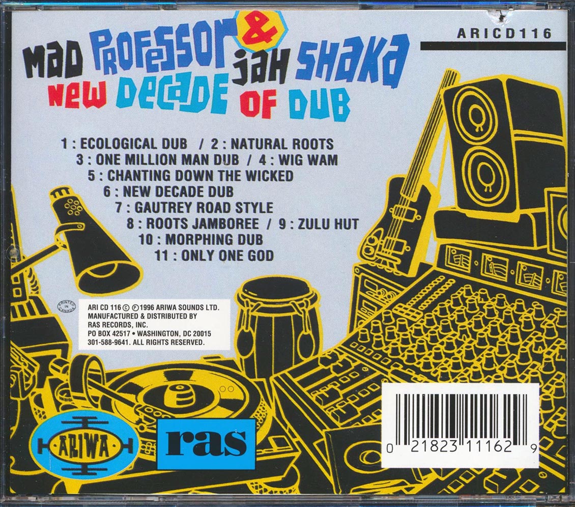 Mad Professor, Jah Shaka - New Decade Of Dub (marked/ltd stock) Music CD