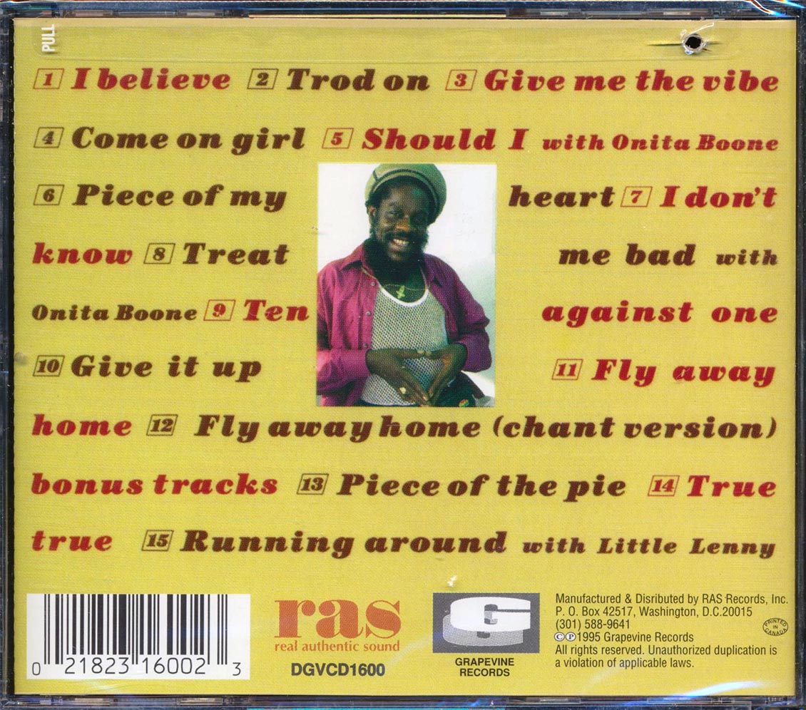 Dennis Brown I Don't Know marked/ltd stock Music CD