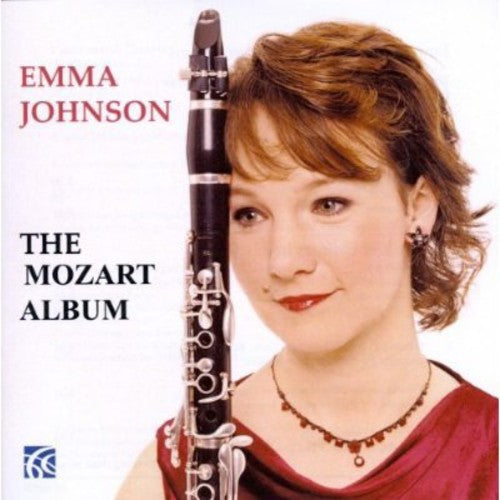the album cover for EMMA JOHNSON - Mozart Album