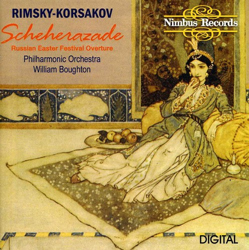 the album cover for Rimsky-Korsakov / Philharmonia Orch / Boughton - Scheherazade