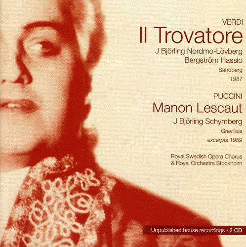 the album cover for Jussi Björling - Royal Swedish Opera Archives 1 / Various
