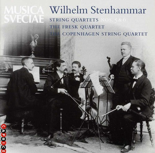 the album cover for Fresk - String Quartets 5 & 6