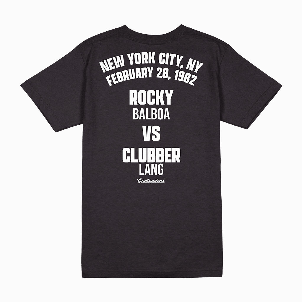 Rocky There Is No Tomorrow Mens T Shirt Black