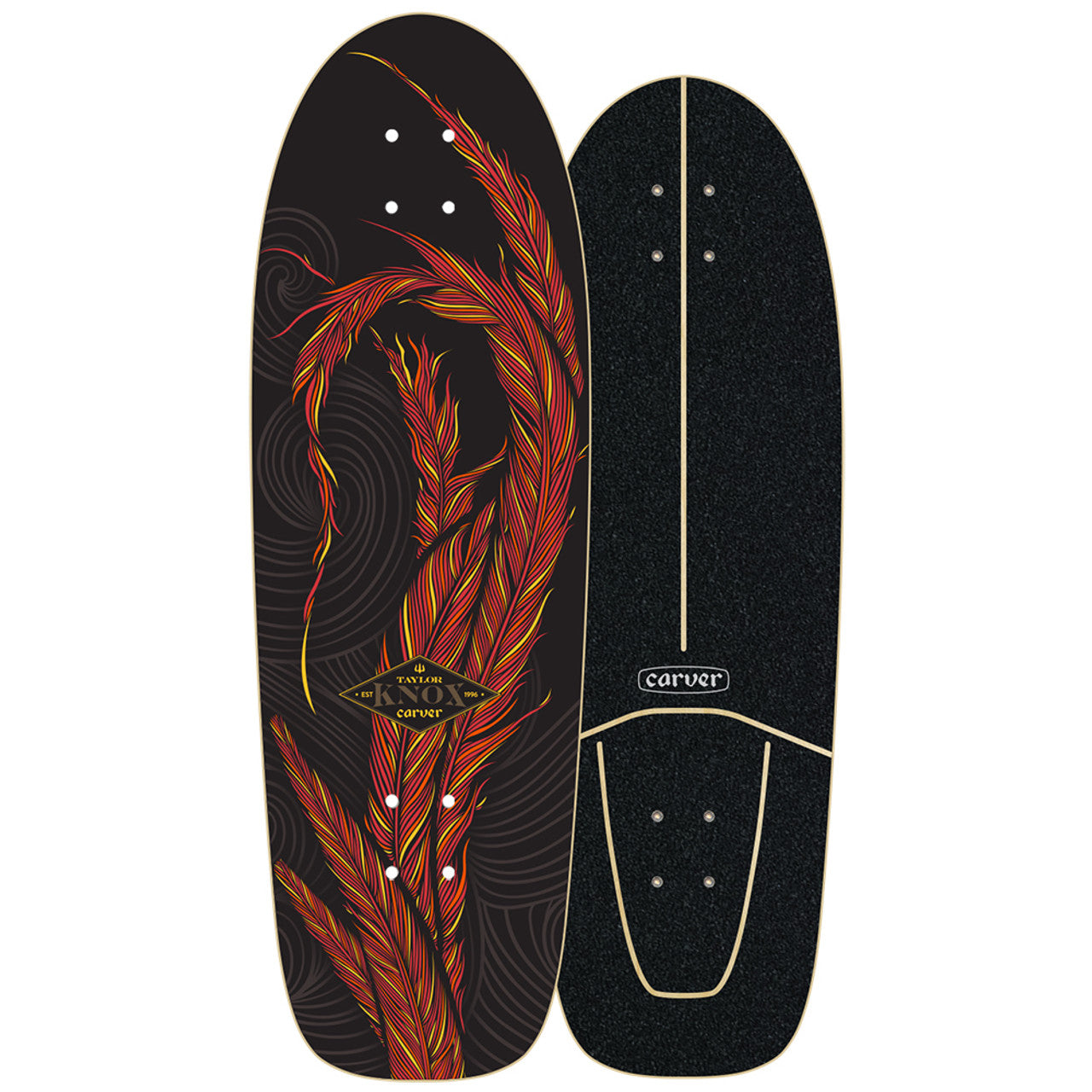 Carver Knox Phoenix Surfskate Deck (V2) - 31.25ƒ??