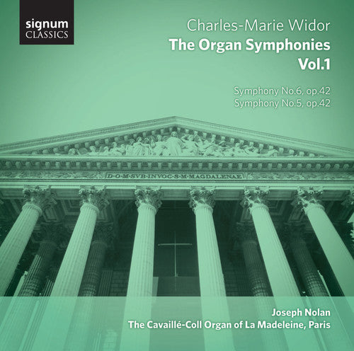 the album cover for Joseph Nolan - Complete Organ Symphonis 1