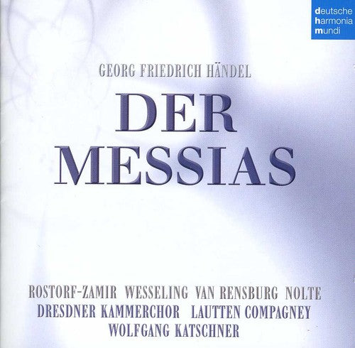 the album cover for Handel / Lautten Compagney - Handel: Messiah