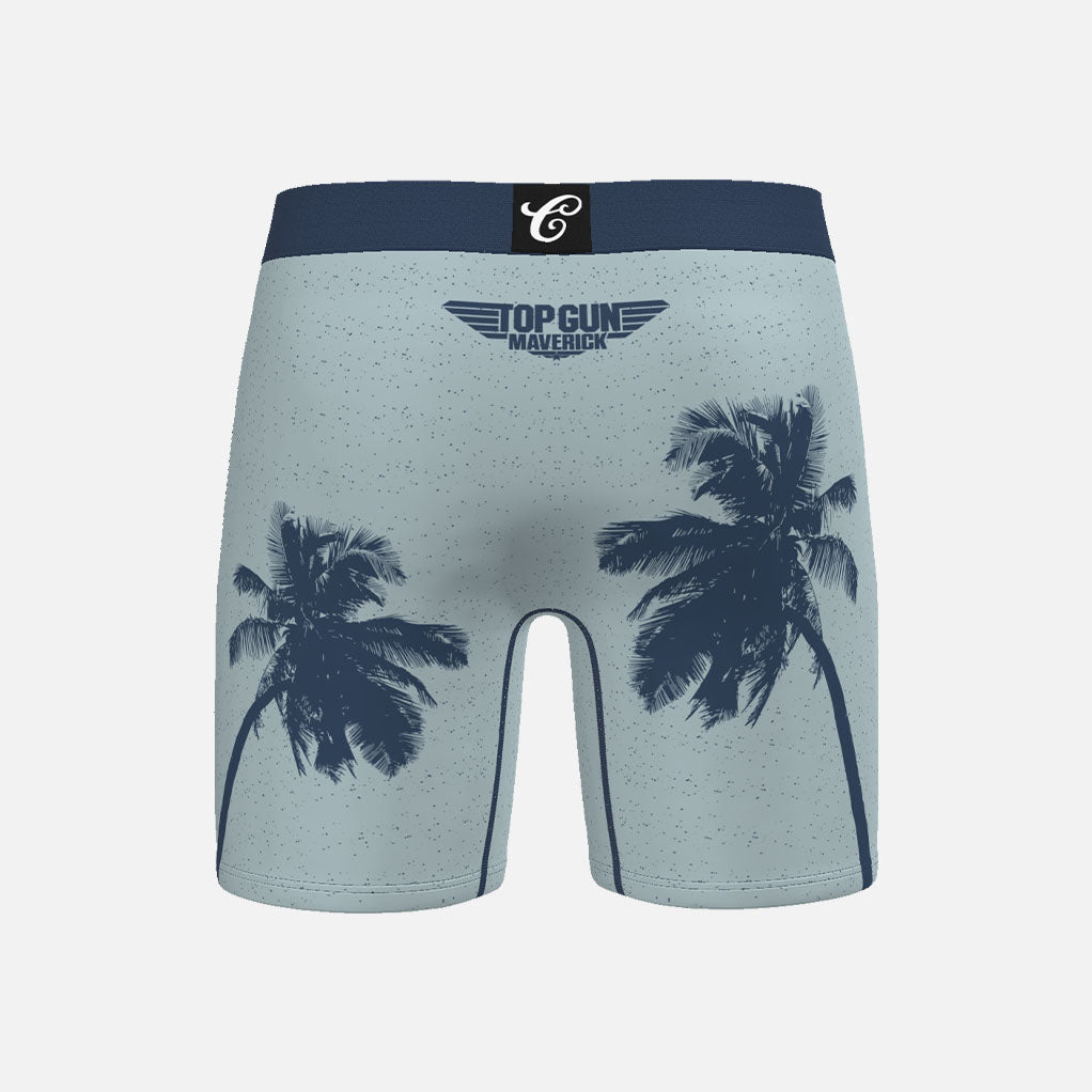 Top Gun Maverick Hard Deck Mens Brief Shorts Blue