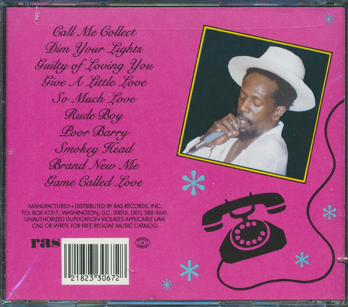 Gregory Isaacs - Call Me Collect (marked/ltd stock) Music CD