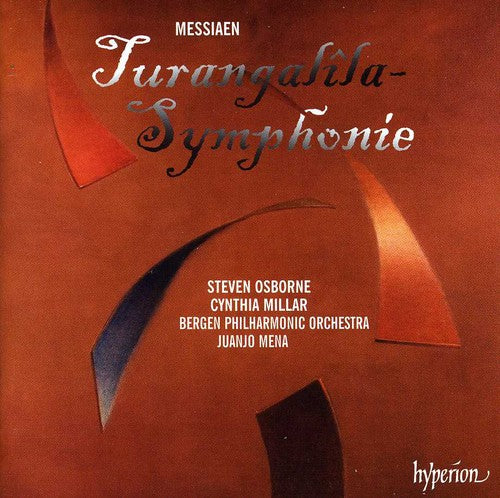 the album cover for Messiaen / Osborne / Bergen Philharmonic / Mena - Turangalila Symphonie