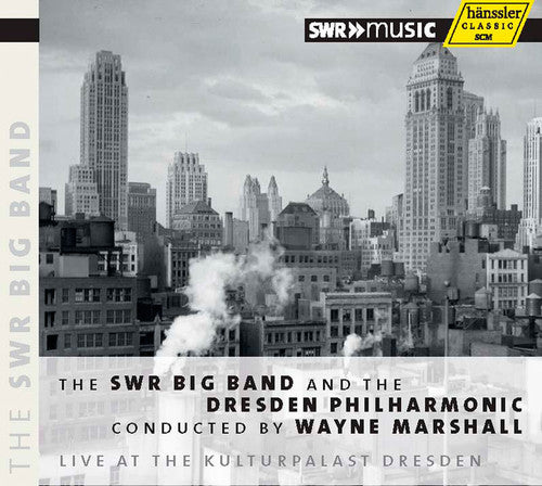 the album cover for Wayne Marshall - SWR Big Band: Live at the Kulturpalast Dresden