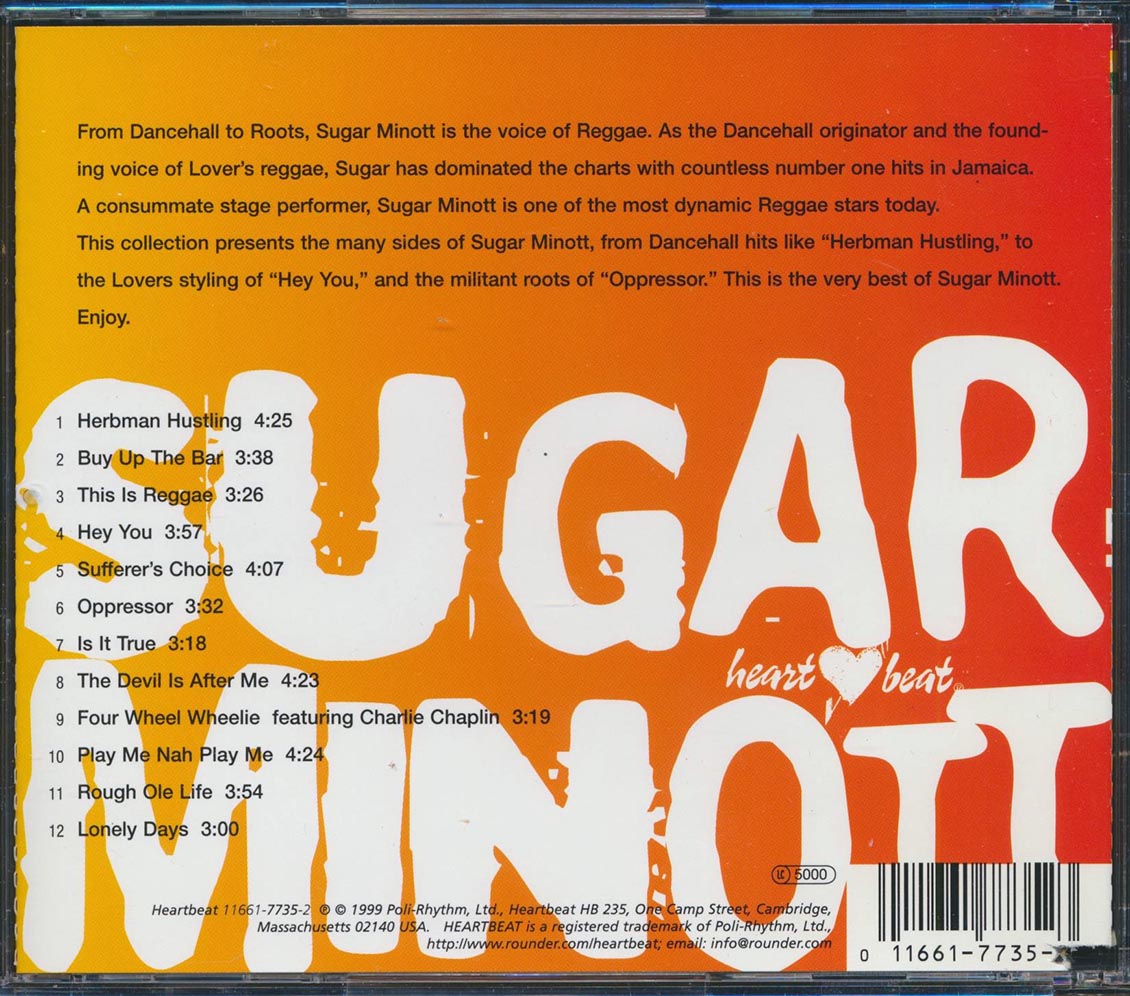 Sugar Minott - This Is Reggae (marked/ltd stock) Music CD