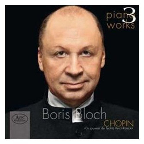 the album cover for Boris Bloch - Piano Works 3