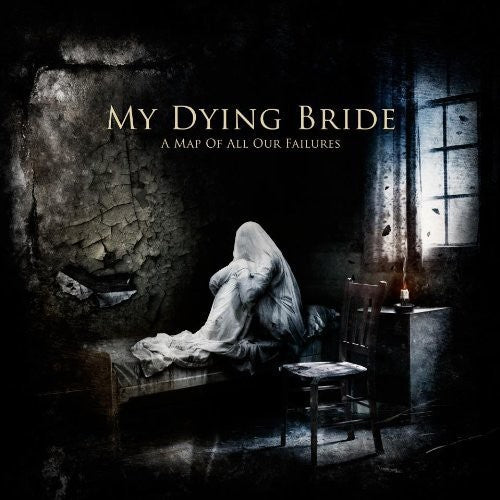 the album cover for My Dying Bride - Map Of All Our Failures