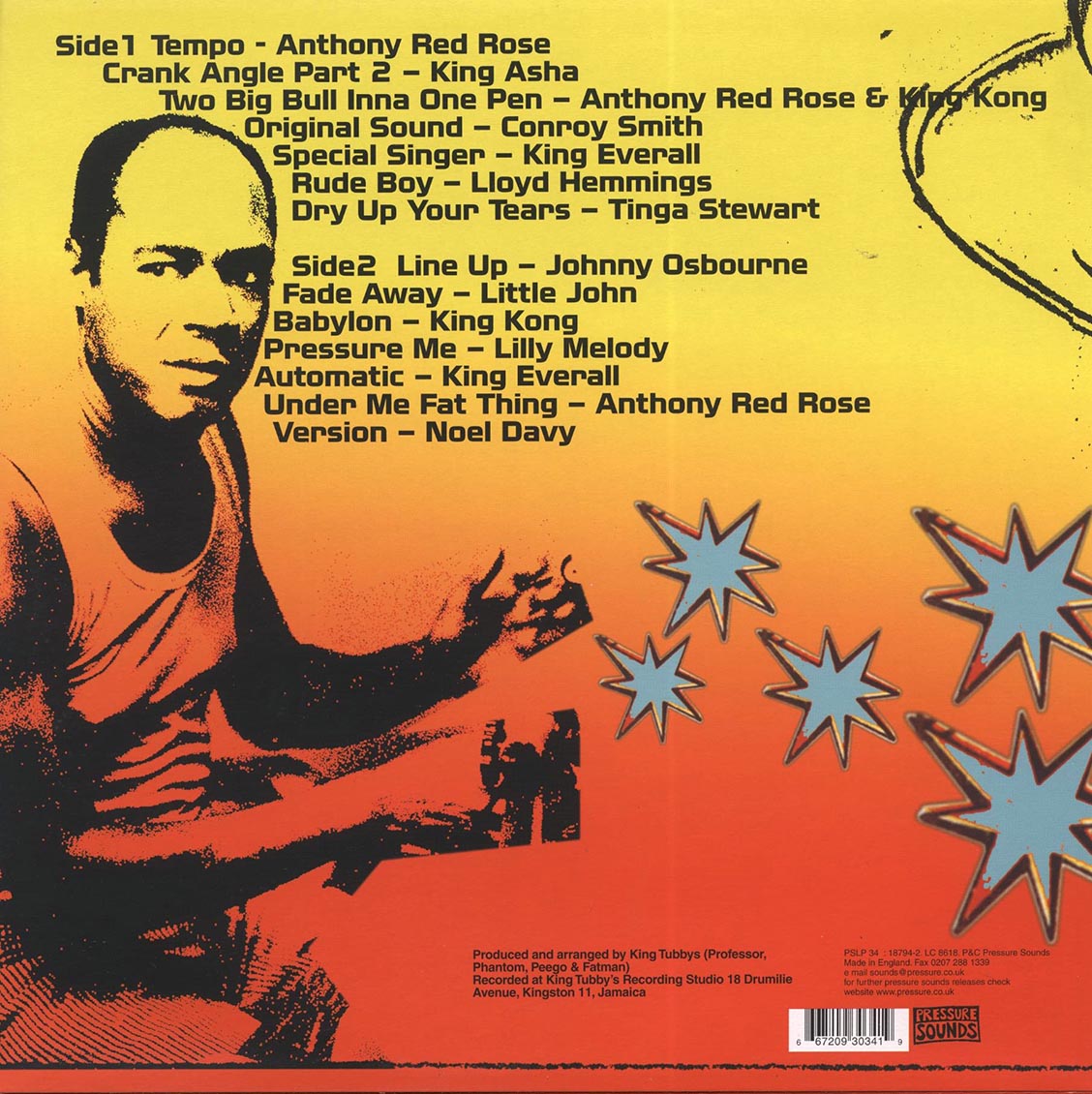 King Kong, Johnny Osbourne, Conroy Smith, King Tubby, Etc. - Firehouse Revolution: King Tubby's Productions In The Digital Era 1985-89 (FIRST PRESS) Vinyl Record