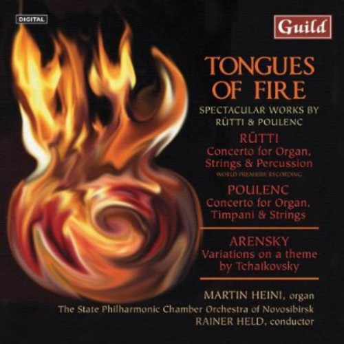 Rutti / Arensky / Poulenc / Heini / Held - Tongues Of Fire - Music CD