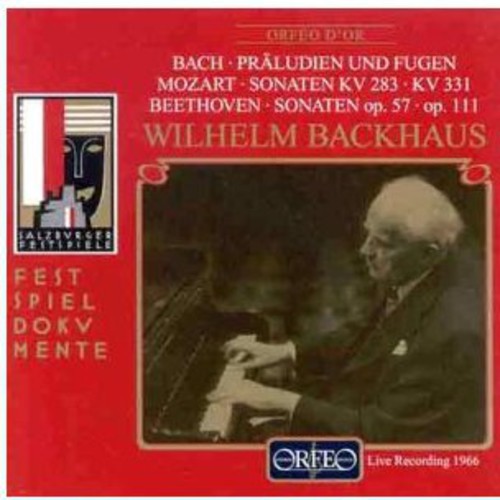 Bach / Mozart / Beethoven / Backhaus - Preludes & Fugues / Sonatas - Music CD