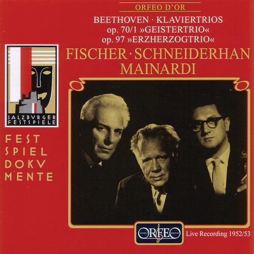 Beethoven / Fischer / Schneiderhan / Mainardi - Piano Trios - Music CD