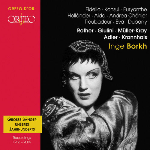 the album cover for INGE BORKH - Recital