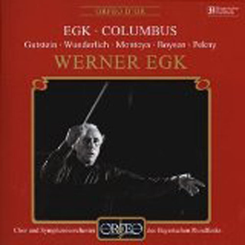 the album cover for Werner Egk - Werner Egk Conducts