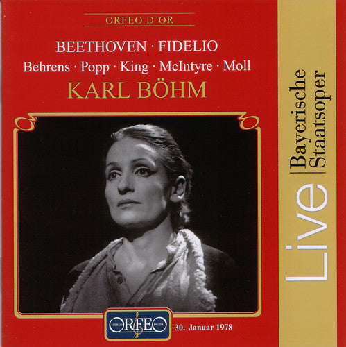 the album cover for Karl Böhm - Fidelio