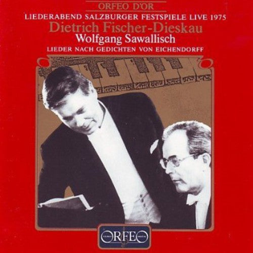 the album cover for Eichendorff / Mendelssohn / Pfitzner / Swallisch - Lieder