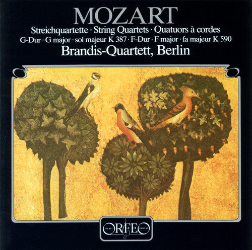 Mozart / Brandeis Quartet - String Quartets 387 & 590 - Music CD