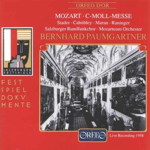 the album cover for Mozarteumorchester Salzburg - Grosse Messe C-Moll KV 427