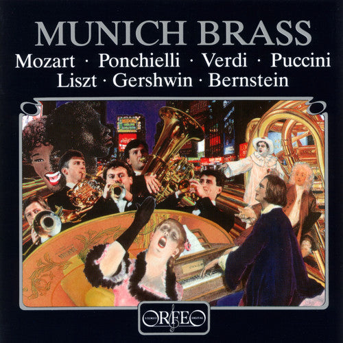 the album cover for Munich Brass Ensemble - Munich Brass
