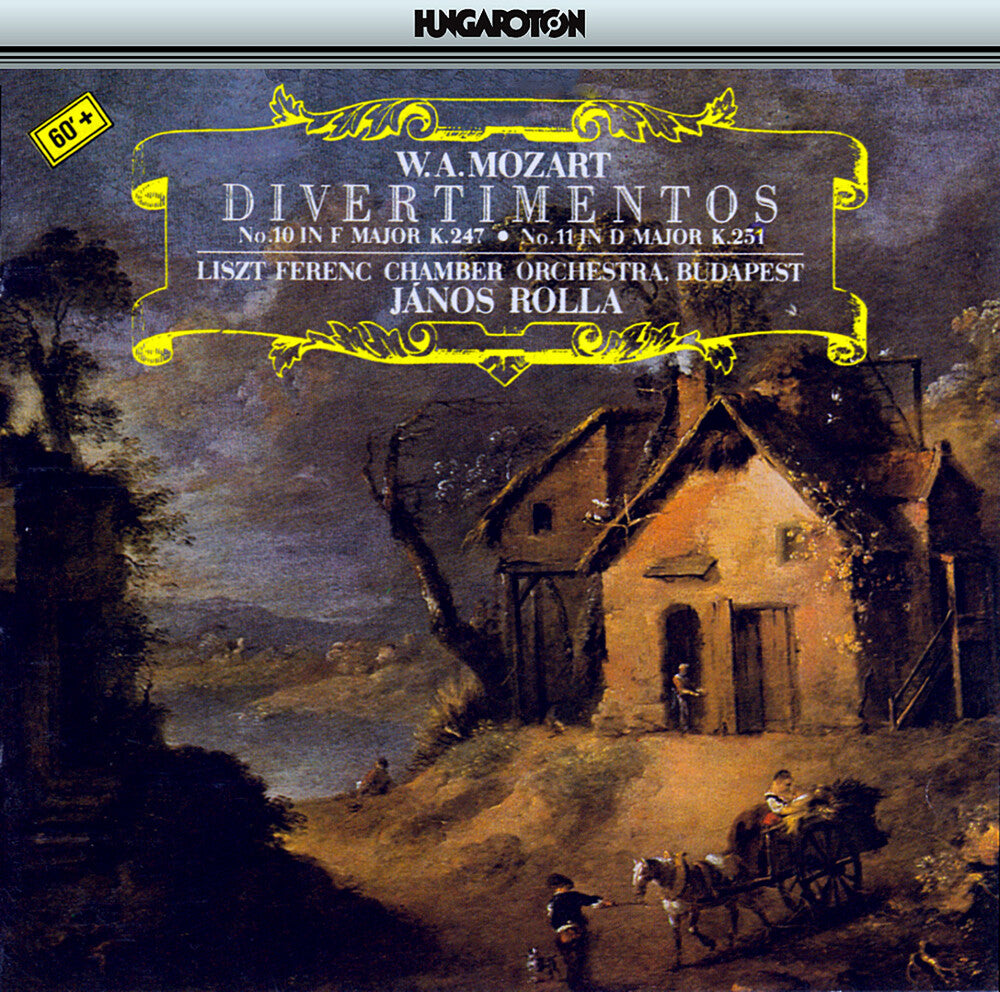 the album cover for Mozart / Rolla / Lco - Divertimentos