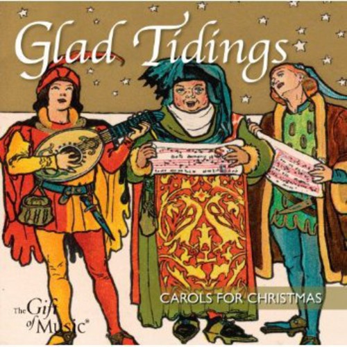 the album cover for Sarah Tenant-Flowers - Glad Tidings: Carols for Christmas