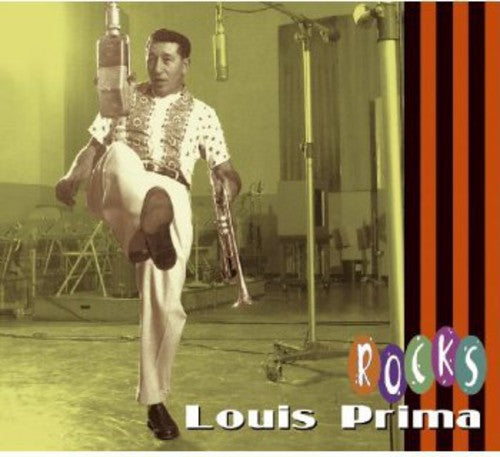 the album cover for Louis Prima - Rocks