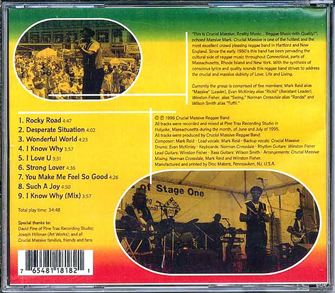 Crucial Massive - Reality Music Music CD