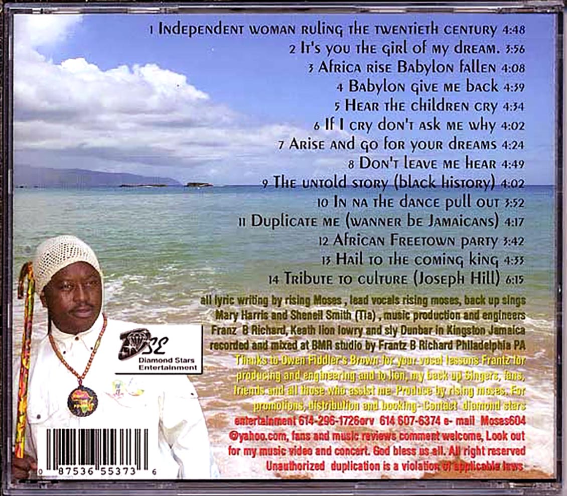Rising Moses - Discover Rising Of Rising Moses Music CD